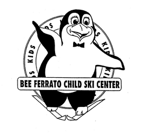 BEE FERRATO CHILD SKI CENTER KIDS logo