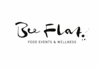 BEE FLAT FOOD EVENTS & WELLNESS logo