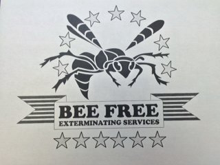 BEE FREE EXTERMINATING SERVICES logo