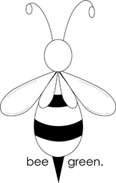 BEE GREEN. logo