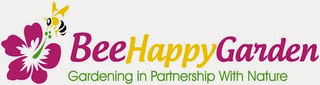 BEE HAPPY GARDEN GARDENING IN PARTNERSHIP WITH NATURE logo