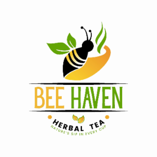 BEE HAVEN HERBAL TEA NATURE'S SIP IN EVERY CUP logo