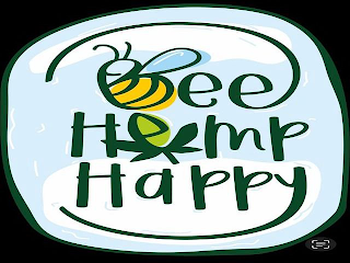BEE HEMP HAPPY logo