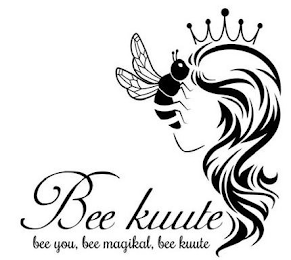 BEE KUUTE BEE YOU, BEE MAJIKAL BEE KUUTE logo