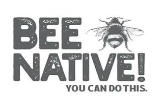 BEE NATIVE! YOU CAN DO THIS. logo