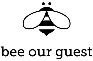 BEE OUR GUEST logo