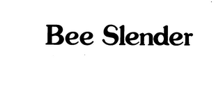 BEE SLENDER logo