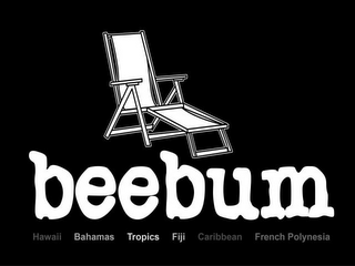BEEBUM HAWAII BAHAMAS TROPICS FIJI CARRIBEAN FRENCH POLYNESIA logo