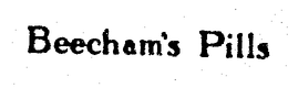 BEECHAM'S PILLS logo