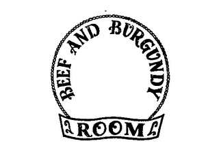 BEEF AND BURGUNDY ROOM logo