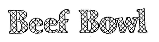 BEEF BOWL logo