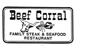 BEEF CORRAL FAMILY STEAK & SEAFOOD RESTAURANT logo
