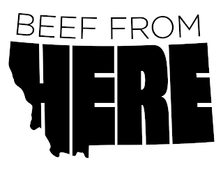 BEEF FROM HERE logo