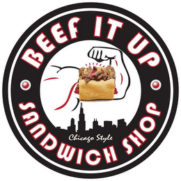 BEEF IT UP CHICAGO STYLE SANDWICH SHOP logo