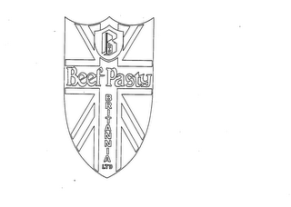 BEEF PASTY BRITANNIA LTD logo