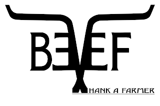 BEEF, THANK A FARMER logo