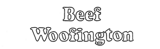 BEEF WOOFINGTON logo
