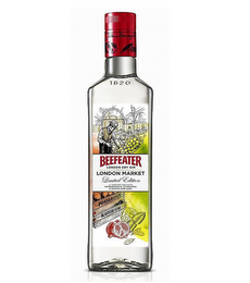 BEEFEATER LONDON DRY GIN LONDON MARKET LIMITED EDITION A VIBRANT GIN WITH POMEGRANATE, CARDAMON & KAFFIR LIME LEAF 1820 logo
