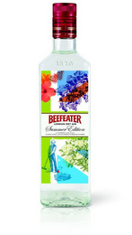 BEEFEATER LONDON DRY GIN SUMMER EDITION A SUMMERY GIN WITH ELDERFLOWER, BLACKCURRANT & HIBISCUS FLOWER  logo