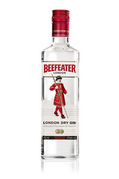 BEEFEATER LONDON LONDON DRY GIN DISTILLED IN THE HEART OF THE CITY JAMES BURROUGH IMPORTED 1820 FOR HUNDREDS OF YEARS THE TOWER OF LONDON HAS BEEN PROTECTED BY THE YEOMAN WARDERS OR BEEFEATER THEIR PRIDE AND DEDICATION INSPIRED JAMES BURROUGH TO NAME HIS MOST PRESTIGIOUS GIN AFTER THEM. AUTHENTIC PREMIUM GIN. UNCOMPROMISED QUALITY AND TASTE DISTILLED FROM GRAIN BY JAMES BURROUGH LTD LONDON, ENGLAND 750 ML 47%ALC./VOL. MONTFORD PLACE LONDON SE11 5DE logo