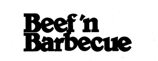 BEEF'N BARBECUE logo