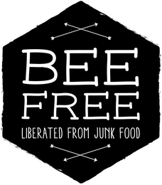 BEEFREE LIBERATED FROM JUNK FOOD logo