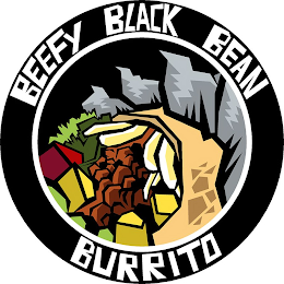 BEEFY BLACK BEAN BURRITO logo