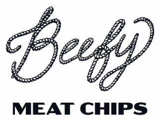 BEEFY MEAT CHIPS logo