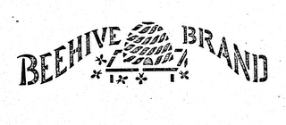 BEEHIVE BRAND logo