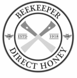 BEEKEEPER DIRECT HONEY ESTD 1918 logo