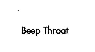 BEEP THROAT logo
