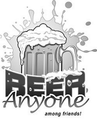 BEER ANYONE AMONG FRIENDS! logo