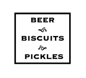 BEER BISCUITS PICKLES logo