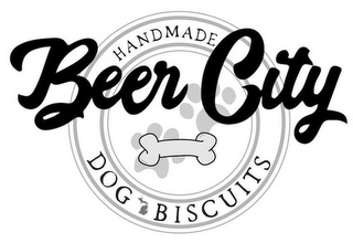 BEER CITY HANDMADE DOG BISCUITS logo