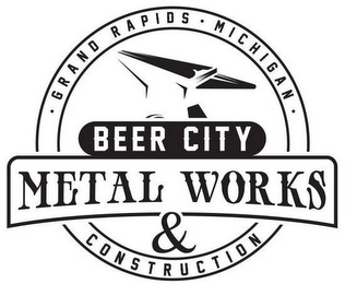 BEER CITY METAL WORKS & CONSTRUCTION · GRAND RAPIDS · MICHIGAN · logo