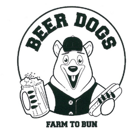 BEER DOGS FARM TO BUN logo