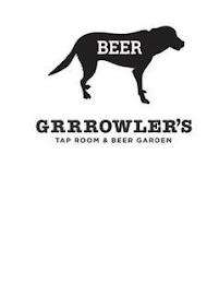 BEER GRRROWLER'S TAP ROOM & BEER GARDEN logo