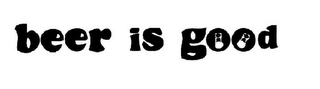 BEER IS GOOD logo