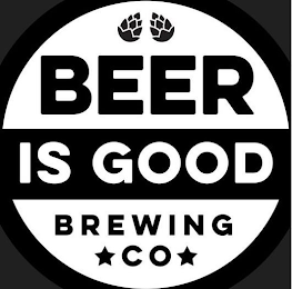 BEER IS GOOD BREWING CO logo