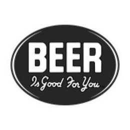 BEER IS GOOD FOR YOU logo