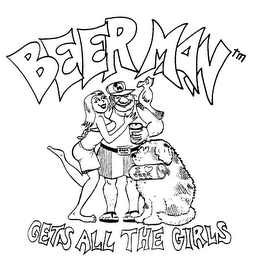 BEER MAN GETS ALL THE GIRLS logo
