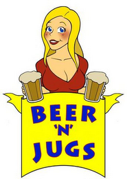 BEER 'N' JUGS logo