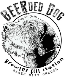 BEERDED DOG GROWLER FILL STATION BAKER CITY OREGON logo
