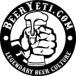 · BEERYETI.COM · LEGENDARY BEER CULTURE logo