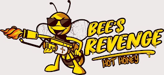 BEE'S REVENGE HOT HONEY logo