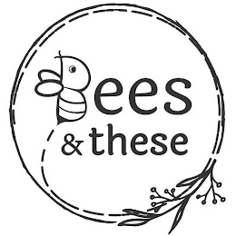 BEES & THESE logo