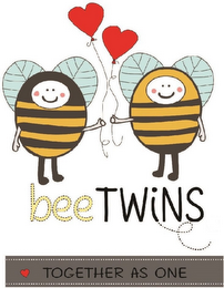 BEETWINS TOGETHER AS ONE logo