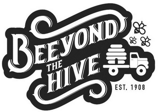 BEEYOND THE HIVE EST. 1908 logo