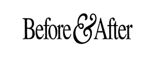 BEFORE & AFTER logo