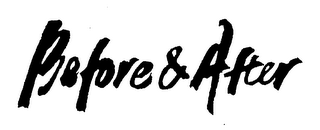 BEFORE & AFTER logo